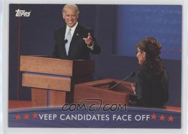 2008 Topps President Obama Collector Trading Cards - [Base] #49 - Veep Candidates Face Off