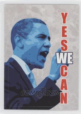 2008 Topps President Obama Collector Trading Cards - Stickers #1 - Yes We Can… Recycle