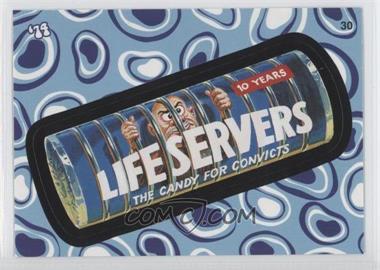 2008 Topps Wacky Packages Flashback 2 - [Base] - Black Border #30 - Lifeservers