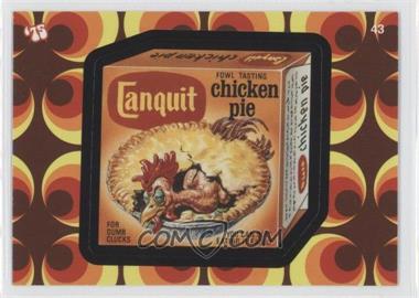 2008 Topps Wacky Packages Flashback 2 - [Base] - Black Border #43 - Canquit