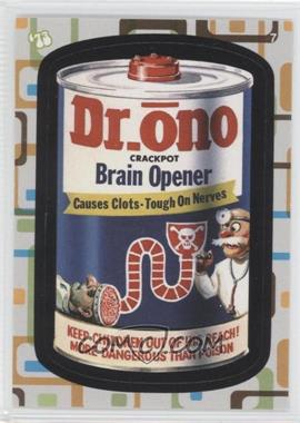 2008 Topps Wacky Packages Flashback 2 - [Base] - Black Border #7 - Dr. Ono