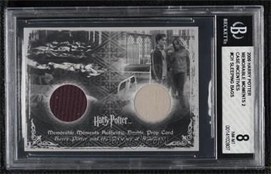 2009 Artbox Harry Potter Memorable Moments Series 2 - Multi-Case Dealer Incentives #Ci1 - Sleeping Bags and Hospital wing Sheets /380 [BGS 8 NM‑MT]