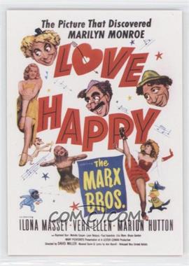 2009 Breygent Classic Vintage Movie Posters: Stars-Monsters-Comedy - [Base] #55 - Love Happy (1949)