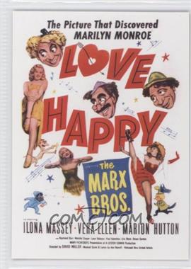 2009 Breygent Classic Vintage Movie Posters: Stars-Monsters-Comedy - [Base] #55 - Love Happy (1949)