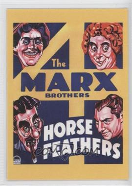 2009 Breygent Classic Vintage Movie Posters: Stars-Monsters-Comedy - [Base] #56 - Horse Feathers (1932)