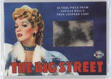 2009 Breygent Classic Vintage Movie Posters: Stars-Monsters-Comedy - Prop and Costume Cards #VT1 - Lucille Ball