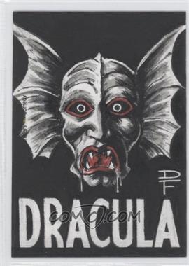 2009 Breygent Classic Vintage Movie Posters: Stars-Monsters-Comedy - Sketch Cards #_DAFO - Dave Fox (Dracula) /1