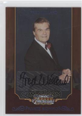 2009 Donruss Americana - [Base] - Private Signings #32 - Fred Willard /466
