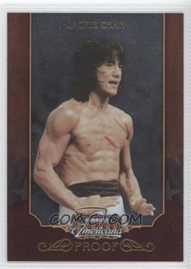 2009 Donruss Americana - [Base] - Proofs Gold #1 - Jackie Chan /50