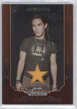 2009 Donruss Americana - [Base] - Proofs Silver Star Materials #58 - James Duval /100