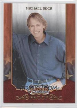 2009 Donruss Americana - [Base] - Retail Proofs Gold #48 - Michael Beck /100