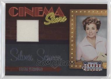 2009 Donruss Americana - Cinema Stars - Silver Screen Materials #23 - Elena Verdugo /100