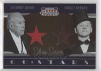 Anthony Quinn, Mickey Rooney #/100