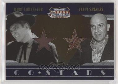 2009 Donruss Americana - Co-Stars Materials #8 - Burt Lancaster, Telly Savalas /250