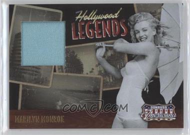 2009 Donruss Americana - Hollywood Legends - Materials #2 - Marilyn Monroe /500