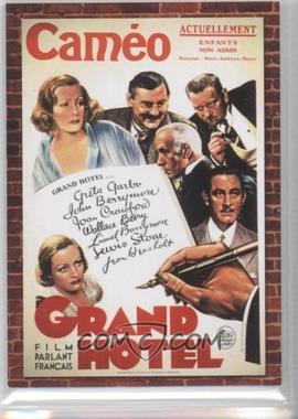 2009 Donruss Americana - Movie Posters Materials - Combos #43 - Greta Garbo, Joan Crawford (Grand Hotel) /500