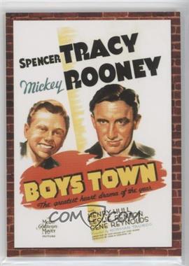 2009 Donruss Americana - Movie Posters Materials - Combos #45 - Mickey Rooney, Spencer Tracy (Boys Town) /500