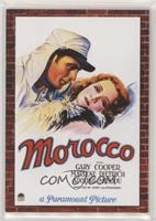 Gary Cooper, Marlene Dietrich (Morocco) #/500