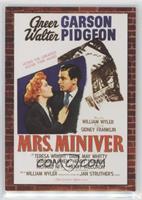 Teresa Wright, Greer Garson (Mrs. Miniver) #/500