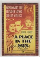 Elizabeth Taylor, Montgomery Clift, Shelly Winters (A Place in the Sun) #/100