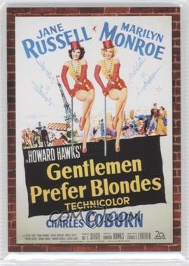 2009 Donruss Americana - Movie Posters Materials #44 - Jane Russell (Gentlemen Prefer Blondes) /500