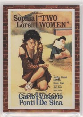 2009 Donruss Americana - Movie Posters Materials #59 - Sophia Loren (Two Women) /500