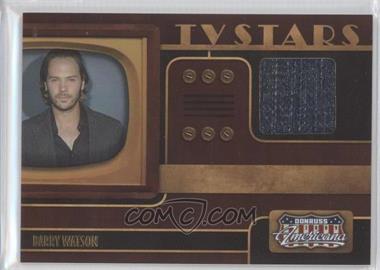 2009 Donruss Americana - TV Stars - Small Screen Materials #10 - Barry Watson /250