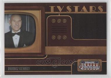 2009 Donruss Americana - TV Stars #5 - Patrick Stewart /1000