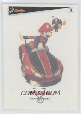 2009 Enterplay Mario Kart Wii - FunTats #T1 - Mario & Bob-omb