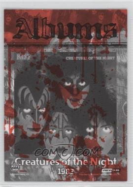 2009 Press Pass KISS 360 - [Base] - Blood-Spitting #83 - Creatures of the Night 1982