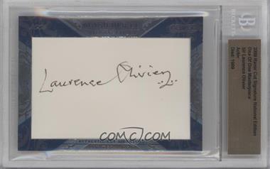 2009 Razor Cut Signature Edition - One of One Masterpieces #_LAOL - Sir Laurence Olivier /1 [BGS Authentic]