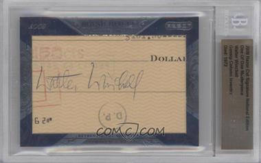 2009 Razor Cut Signature Edition - One of One Masterpieces #_WAWI - Walter Winchell /1 [BGS Authentic]