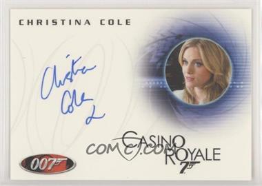 2009 Rittenhouse James Bond: Archives - Horizontal Autographs #A129 - Casino Royale - Christina Cole as Club Receptionist