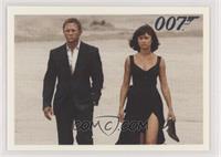 James Bond and Camille escape the Bolivian desert..