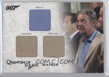 2009 Rittenhouse James Bond: Archives - Wardrobe Relics #QC09 - Mathis (Shirt, Jacket, Pants) /900