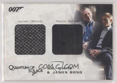 2009 Rittenhouse James Bond: Archives - Wardrobe Relics #QC13 - Mr. White & James Bond (Jacket & Pants) /775