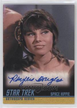 2009 Rittenhouse Star Trek The Original Series: Archives - Autographs #A235 - Phyllis Douglas as Space Hippie