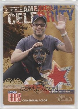 2009 Topps American Heritage - American Celebrity Relics #ACR-DC - David Cross