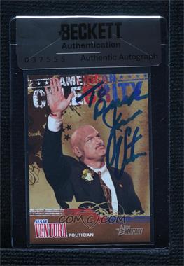 2009 Topps American Heritage - American Celebrity #AC6 - Jesse Ventura [BAS Beckett Auth Sticker]