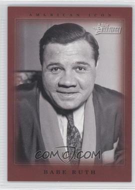 2009 Topps American Heritage - American Icons #AI1 - Babe Ruth /99