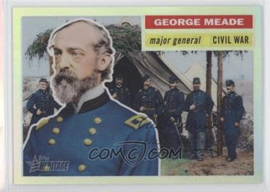 2009 Topps American Heritage - [Base] - Chrome Refractor #C30 - George Meade /76