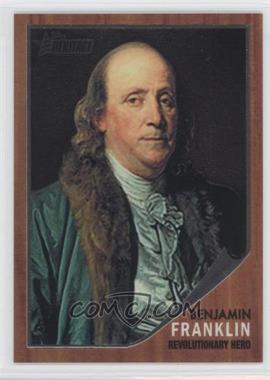 2009 Topps American Heritage - [Base] - Chrome #C31 - Benjamin Franklin /1776
