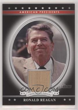 2009 Topps American Heritage - Relics #AHR-RR - Ronald Reagan