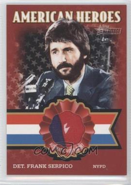 2009 Topps Heritage American Heroes Edition - American Heroes Relics #AHR FS - Det. Frank Serpico