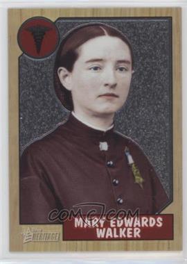 2009 Topps Heritage American Heroes Edition - [Base] - Chrome #C63 - Mary Edwards Walker /1776