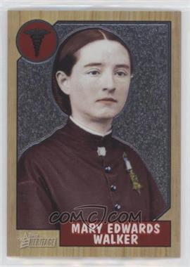 2009 Topps Heritage American Heroes Edition - [Base] - Chrome #C63 - Mary Edwards Walker /1776