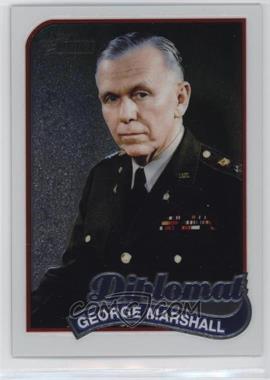 2009 Topps Heritage American Heroes Edition - [Base] - Chrome #C82 - George Marshall /1776