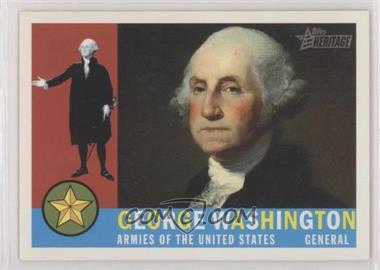 2009 Topps Heritage American Heroes Edition - [Base] #1 - George Washington