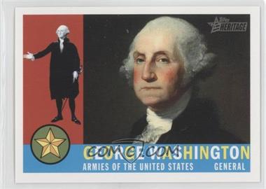 2009 Topps Heritage American Heroes Edition - [Base] #1 - George Washington