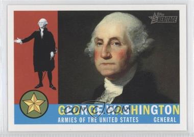 2009 Topps Heritage American Heroes Edition - [Base] #1 - George Washington